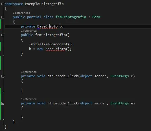 Criptografia base64 com C#