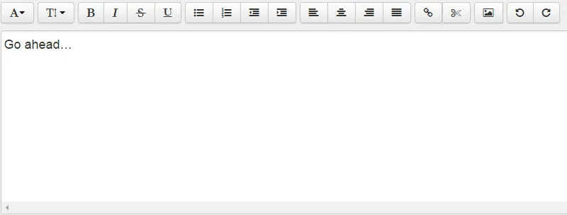 Editor WYSIWYG Bootstrap