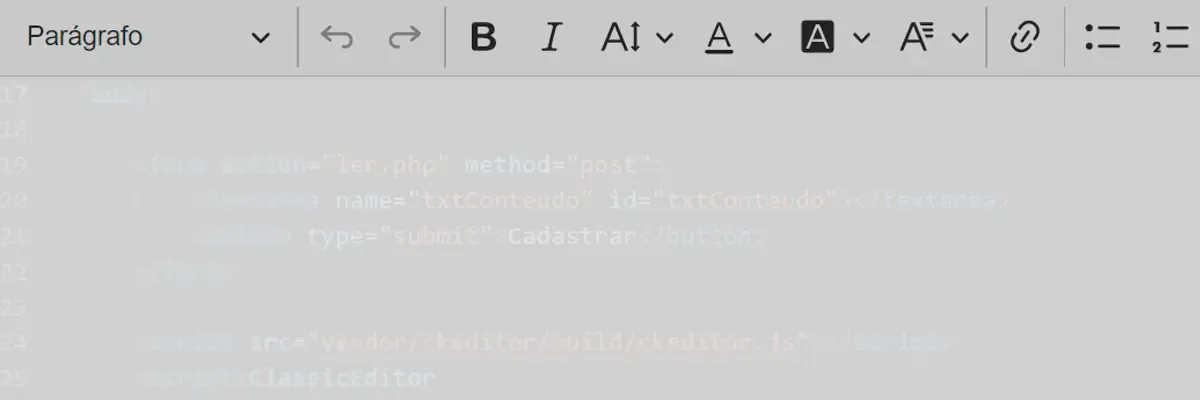 Baixando e instalando o CKEditor