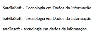 Modificando textos no CSS.