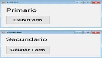 C# Windows Form: como exibir e ocultar formulário