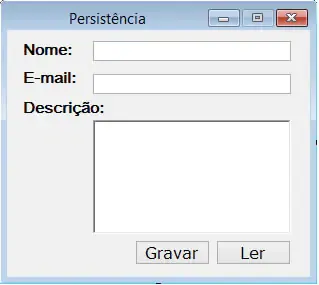 Gravando e Lendo dados em arquivo texto com Csharp