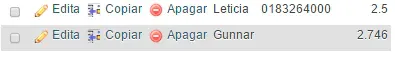 Consulta em view no MySQL.
