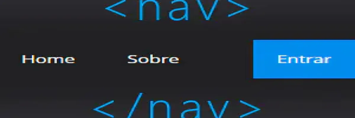 Criando um menu horizontal com HTML e CSS