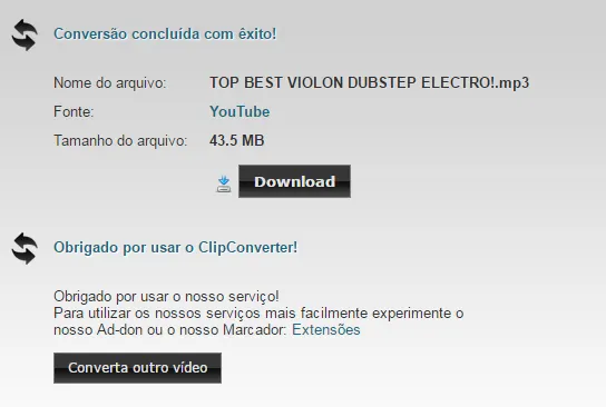 Download Música do Youtube