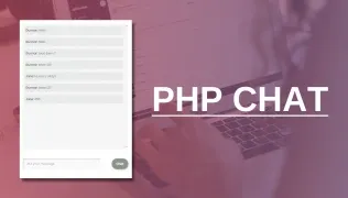 Chat com PHP e Javascript sem banco de dados #01 | Introdução | Validação