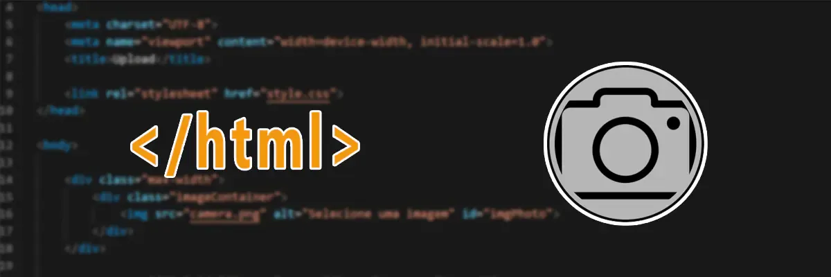 Alterando o formato do input file upload no HTML