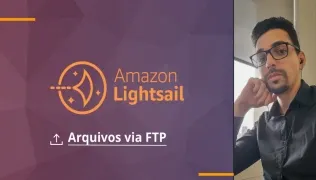 Enviando arquivos via FTP para uma instância AWS Lightsail Lamp
