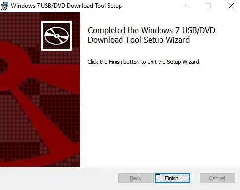 Instalando o USB/DVD Download Tool