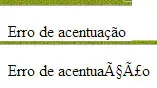 Utilizando charset no HTML