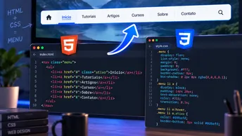 Criando um menu horizontal com HTML e CSS