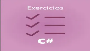 Exercícios C#