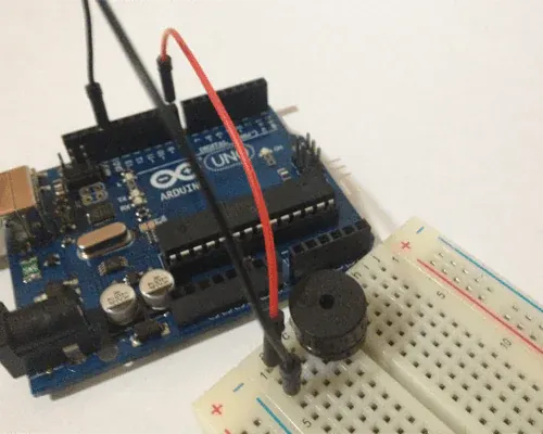 Conecte o Buzzer no Arduino