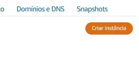 Criar uma nova instância VPS