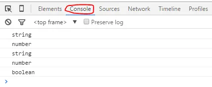 Console Google Chome