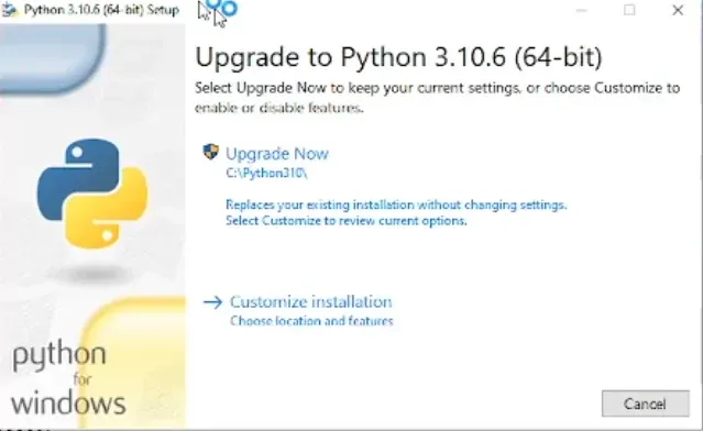 Instalando o Python no Windows.