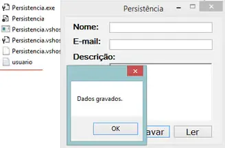 Gravando e Lendo dados em arquivo texto com Csharp