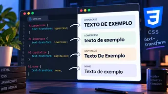 Conhecendo a propriedade do CSS text-transform