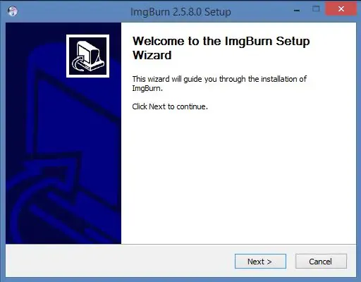 Instalando ImageBurn
