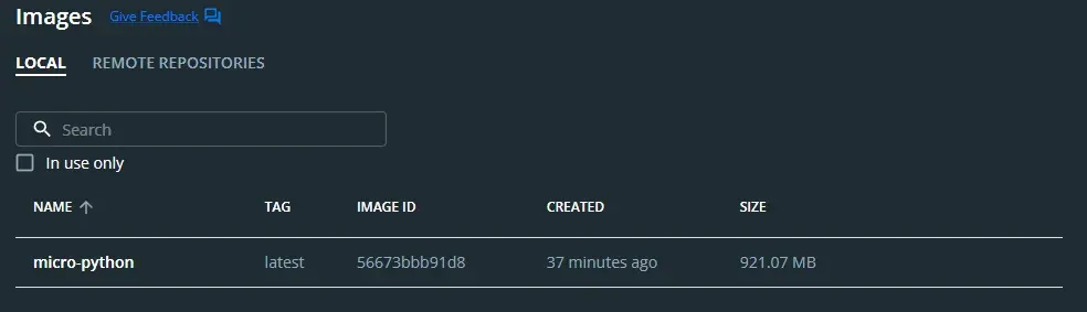Criando uma imagem Python no Docker.