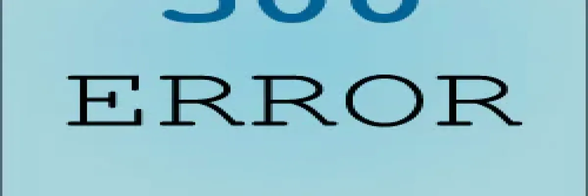 O que é e como corrigir o Erro 500