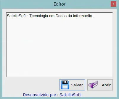 Salvando arquivos e carregando com Open e Save Dialog