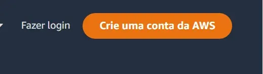 Botão para criar uma conta na AWS