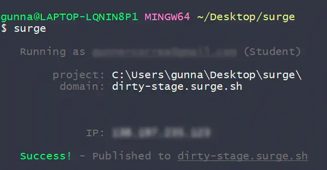 Surge.sh: hospede sites estáticos gratuitamente